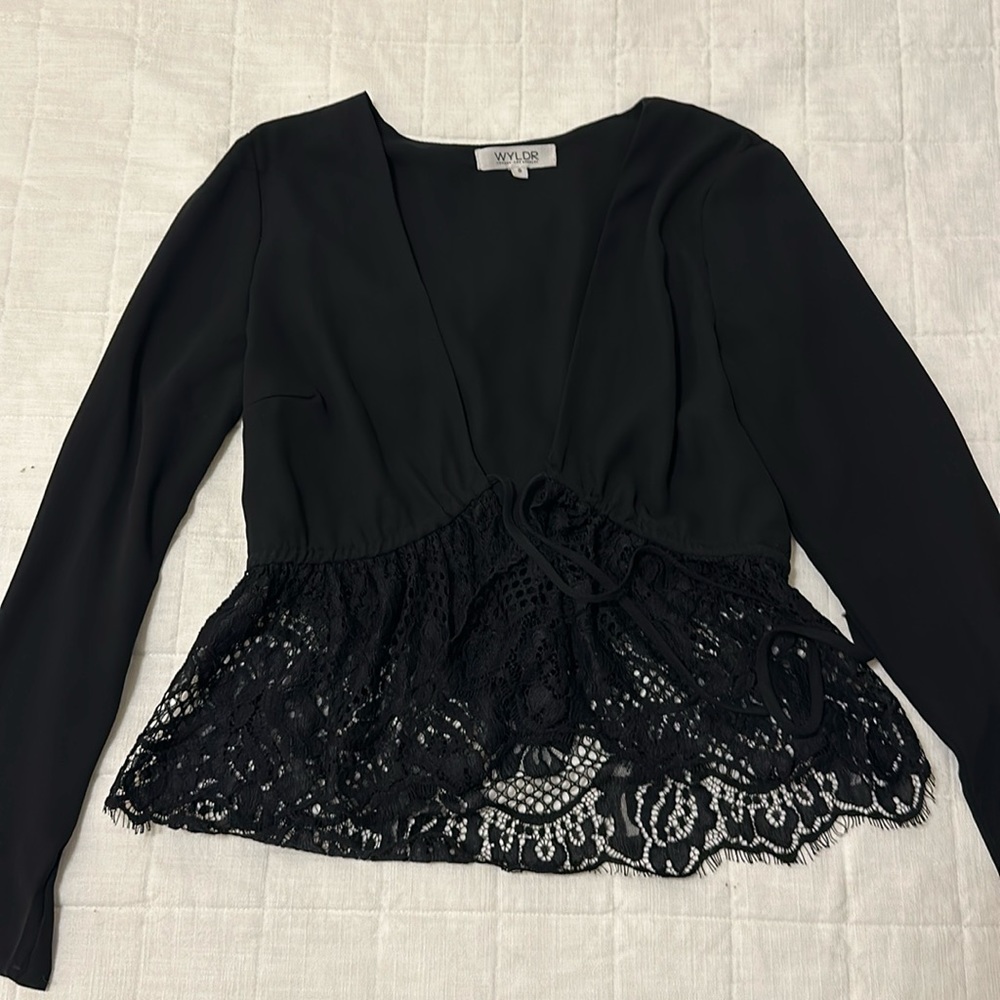 Revolve peplum top